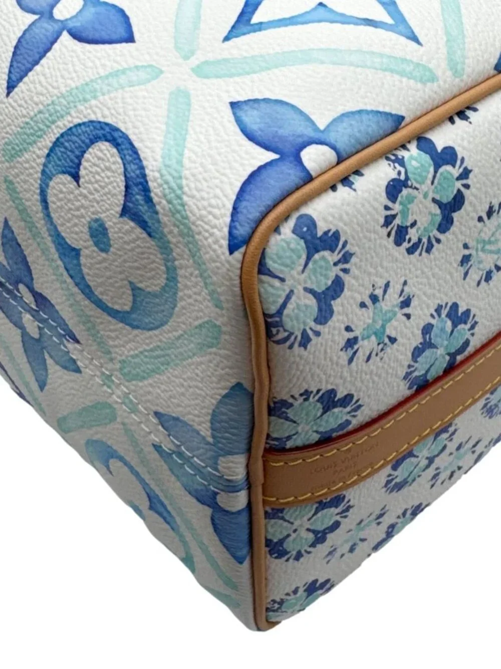 Louis Vuitton  Speedy Bandouliere 25 By The Pool Monogram Tiles Shoulder Bag Lag